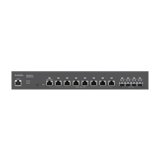 Switch Gestito EnGenius ECS2512 L2+ 8 Porte 2.5G Ethernet Full Duplex Montaggio Rack