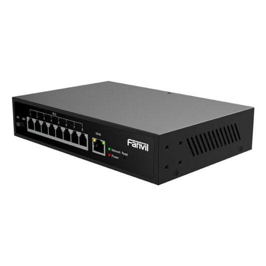 Switch Fanvil PN8 Non Gestito 8 Porte Fast Ethernet Montabile a Rack Switch Fanvil PN8 Non Gestito 8 Porte Fast Ethernet Montabile a Rack