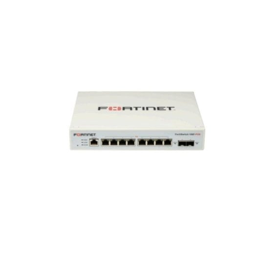 Switch Fortinet FS-108F Managed L2+ 8x Gigabit RJ-45 2x Combo SFP Rackmount Switch