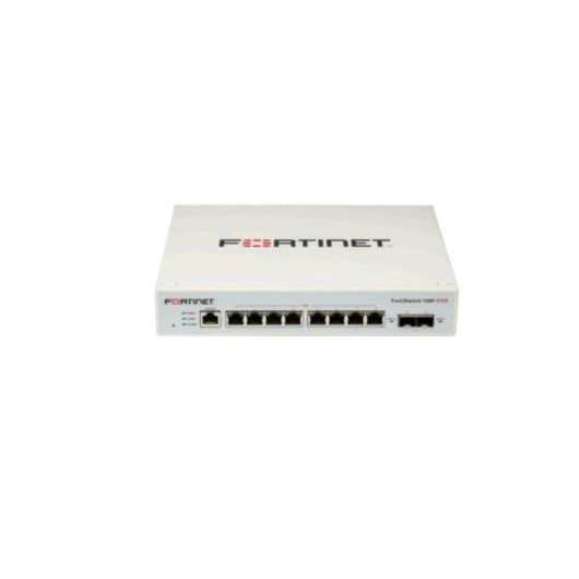 Switch Fortinet FS-108F Managed L2+ 8x Gigabit RJ-45 2x Combo SFP Rackmount Switch
