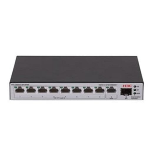Switch H3C LS-1600V2-10P-HPWR-GL Gestionado 9 Puertos Gigabit PoE+ SFP Rack 125W