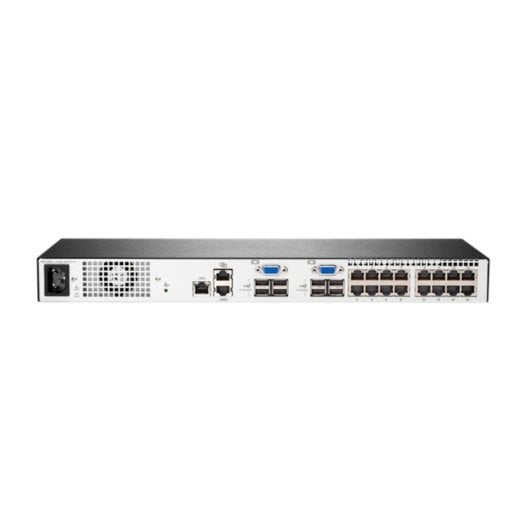 KVM HPE 1x2x16 G4 IP Montaggio in rack Apilabile KVM HPE 1x2x16 G4 IP Montaggio in rack Apilabile