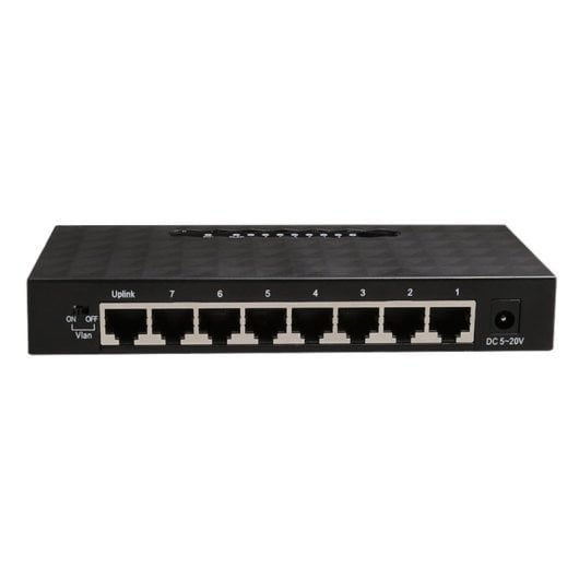 Switch iggual GES8000 8 ports Gigabit Ethernet Plug & Play compact