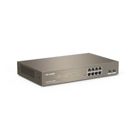 IP-COM G3310P-8-150W Switch Gerido 8x Portas  Gigabit PoE 130W 2 SFP L2 Full Duplex