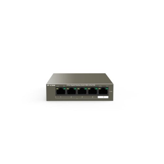 Netzwerk-Switch IP-COM G1105P-4-63W Gigabit Ethernet PoE 5-Port Unmanaged Netzwerkswitch