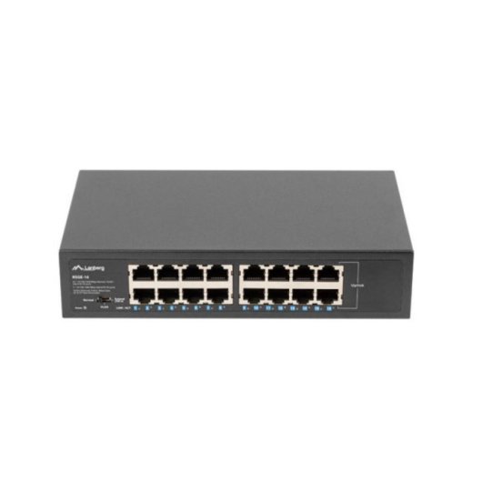 Switch Lanberg RSGE-16 Non Administré 16 Ports Ethernet Gigabit Montable en Rack 1U