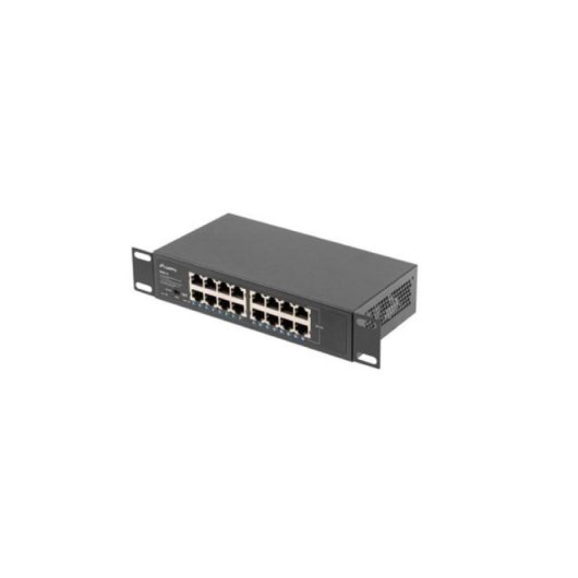 Switch Lanberg RSGE-16 Non Administré 16 Ports Ethernet Gigabit Montable en Rack 1U