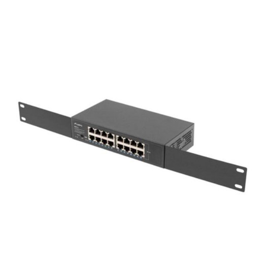 Switch Lanberg RSGE-16 Non Administré 16 Ports Ethernet Gigabit Montable en Rack 1U