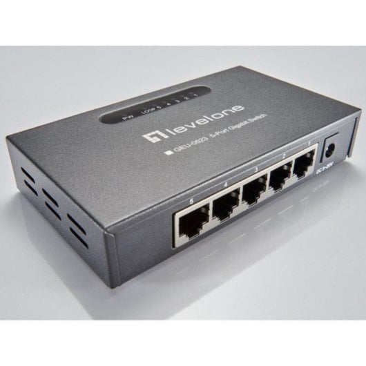 Switch LevelOne GEU-0523 No administrato 5 Porte Gigabit Ethernet Montaggio a Parete Switch LevelOne GEU-0523 No administrato 5 Porte Gigabit Ethernet Montaggio a Parete