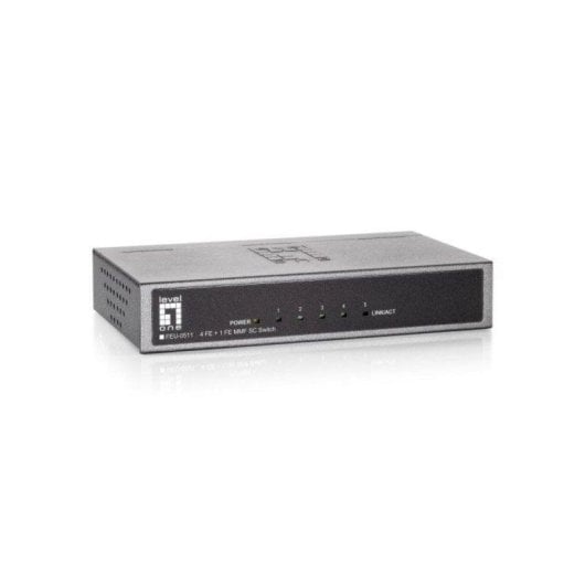 Switch LevelOne FSW-0513 4 ports RJ-45 10/100Mbps 1 fibre SC/ST 2km métal