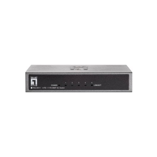 LevelOne Switch Fast Ethernet 4 Ports 100Base-FX Multimode 2km LevelOne Switch Fast Ethernet 4 Ports 100Base-FX Multimode 2km