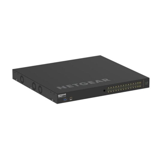 Switch NETGEAR M4250-26G4XF-PoE+ 24x RJ-45 Gigabit, 4x SFP+, 45W PoE+, ARM, Rack 1U