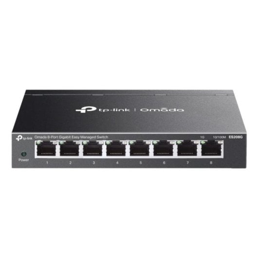 Switch TP-Link Omada ES208G Gestionado 8 Puertos Gigabit Ethernet L2 Montaje Pared