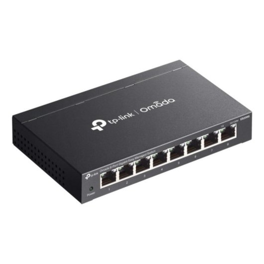 Switch TP-Link Omada ES208G Gestionado 8 Puertos Gigabit Ethernet L2 Montaje Pared