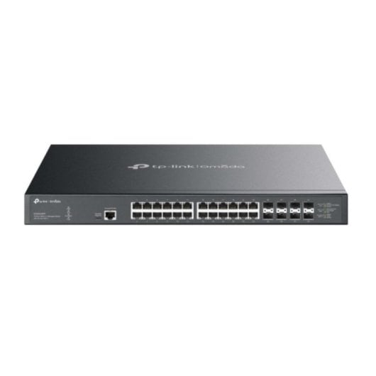 Switch TP-Link Omada SX3832MPP 24 Puertos 10G PoE++ 8 SFP+ L2+ Apilable Rack DIN Rail