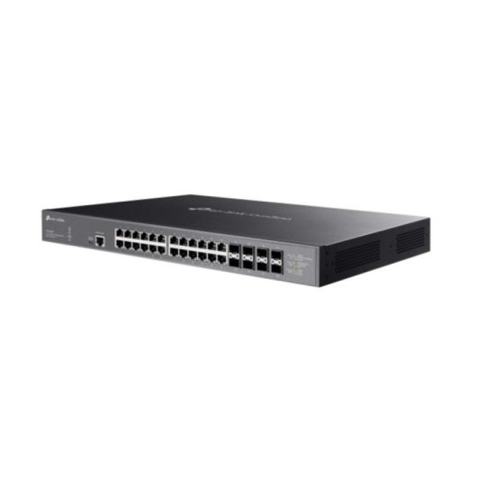 Switch TP-Link Omada SX3832MPP 24 Puertos 10G PoE++ 8 SFP+ L2+ Apilable Rack DIN Rail