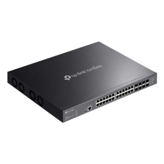 Switch TP-Link Omada SX3832MPP 24 Puertos 10G PoE++ 8 SFP+ L2+ Apilable Rack DIN Rail