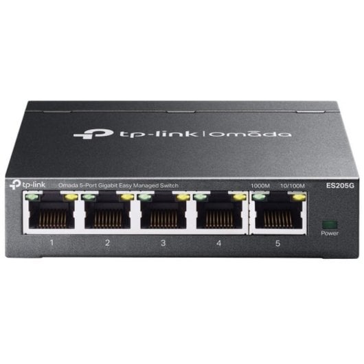 Switch TP-Link Omada ES205G 5 Puertos Gigabit Gestionado Montaje Pared