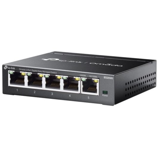 Switch TP-Link Omada ES205G 5 Puertos Gigabit Gestionado Montaje Pared