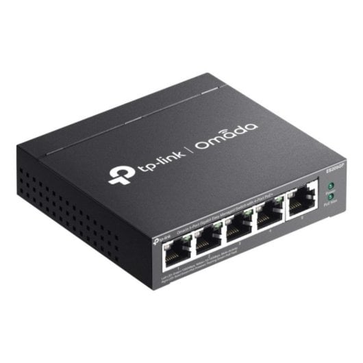 Switch TP-Link Omada ES205G Gestionné Gigabit Ethernet PoE 5 Ports Montage Mural