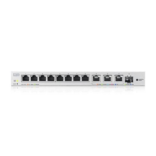 Zyxel XGS1250-12 Switch Gerido L2 11 Portas RJ-45 10G 1 SFP+ Montagem Parede e QoS
