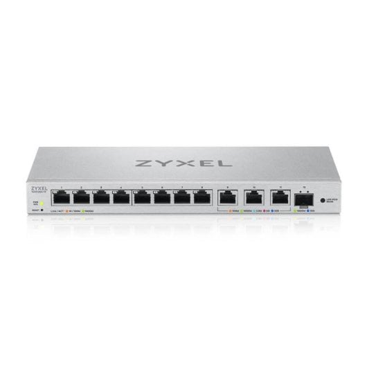 Zyxel XGS1250-12 Switch Gerido L2 11 Portas RJ-45 10G 1 SFP+ Montagem Parede e QoS