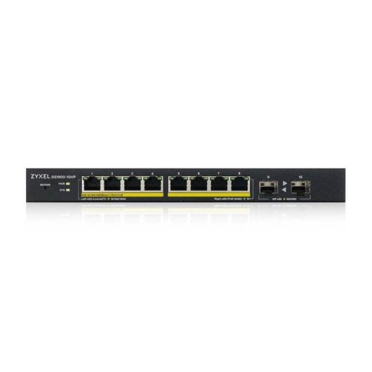 Switch Zyxel GS1900-10HP 8x Gigabit Ethernet PoE 2x SFP L2 Managed Switch Zyxel GS1900-10HP 8x Gigabit Ethernet PoE 2x SFP L2 Managed