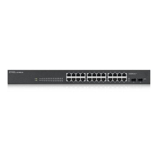 Zyxel GS1900-24 v2 Switch Gerido Rack 1U 24 Portas Gigabit 2 SFP QoS VLAN L2