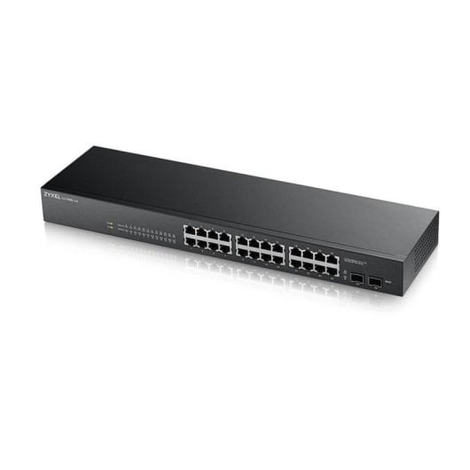 Zyxel GS1900-24 v2 Switch Gerido Rack 1U 24 Portas Gigabit 2 SFP QoS VLAN L2