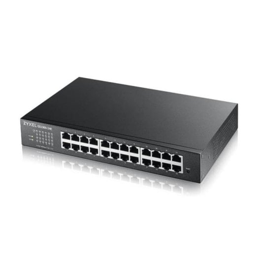 Zyxel GS1900-24E-EU0103F Switch Gerido Rack 1U 24 Portas Gigabit L2 Preto