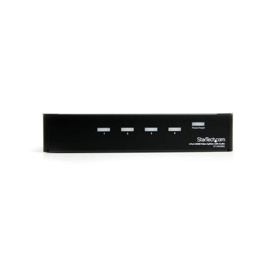 HDMI-Multiplikator StarTech ST124HDMI2 4 Ports 1920x1200p Stahl mit Audio und Montage