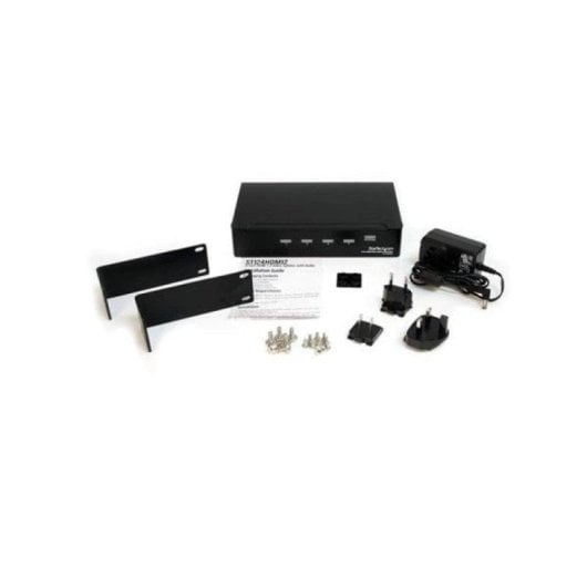 HDMI-Multiplikator StarTech ST124HDMI2 4 Ports 1920x1200p Stahl mit Audio und Montage