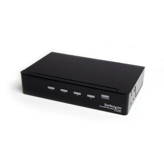 HDMI-Multiplikator StarTech ST124HDMI2 4 Ports 1920x1200p Stahl mit Audio und Montage