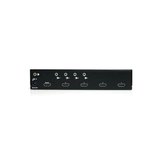 HDMI-Multiplikator StarTech ST124HDMI2 4 Ports 1920x1200p Stahl mit Audio und Montage