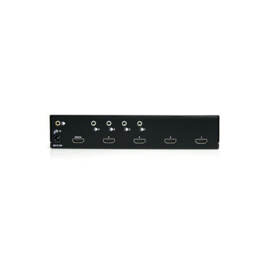 Multiplicador HDMI StarTech ST124HDMI2 4 puertos 1920x1200p Acero con Audio y Montaje