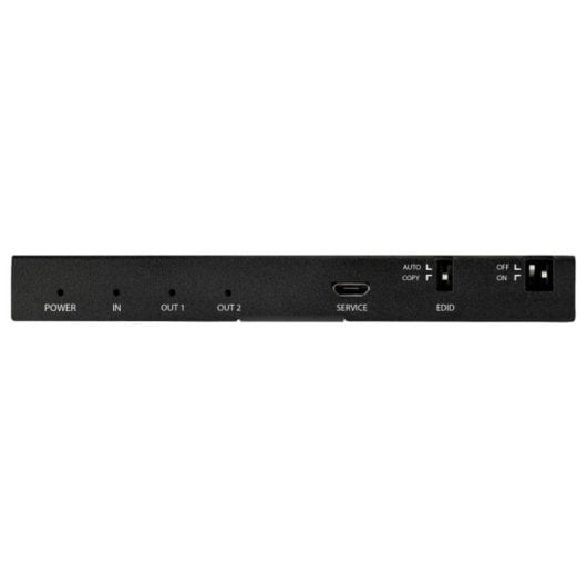 Splitter HDMI StarTech.com 2 Puertos 4K 60Hz HDR con Escalador, Emulación EDID, Audio 7.1, HDMI 2.0b, Metal