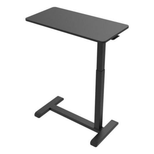 Escritorio móvel universal Gembird TVS-DESK-02-BK preto ajustável com rodas 4 un Escribitorio móvel universal Gembird TVS-DESK-02-BK preto ajustável com rodas 4 un