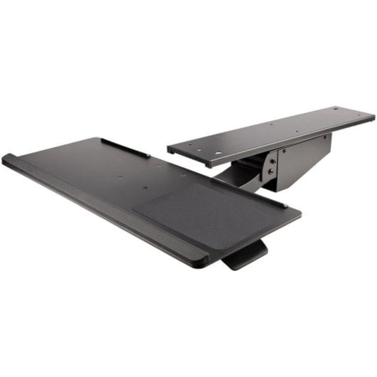 Bandeja teclado StarTech Ergonomía Bajo Escritorio Acero Soporte Ratón y Muñeca Ajustable