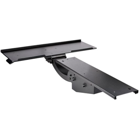 Bandeja teclado StarTech Ergonomía Bajo Escritorio Acero Soporte Ratón y Muñeca Ajustable