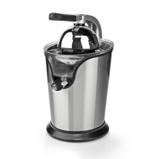 Estrattore di succo elettrico Nedis KAJC200SR con braccio, 100 W, alluminio, nero