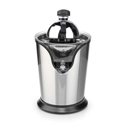 Estrattore di succo elettrico Nedis KAJC200SR con braccio, 100 W, alluminio, nero