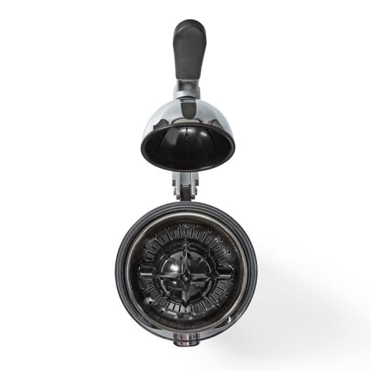 Estrattore di succo elettrico Nedis KAJC200SR con braccio, 100 W, alluminio, nero