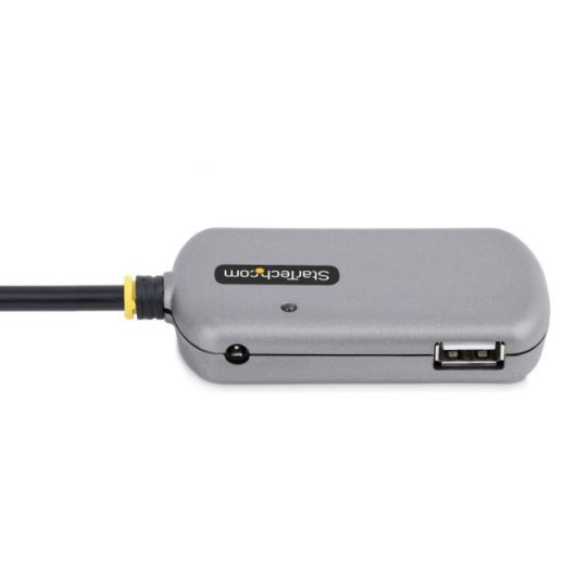 Hub USB Extensor StarTech 24m 4 Puertos USB 2.0 Alimentación Bus CC 10W 480Mbps