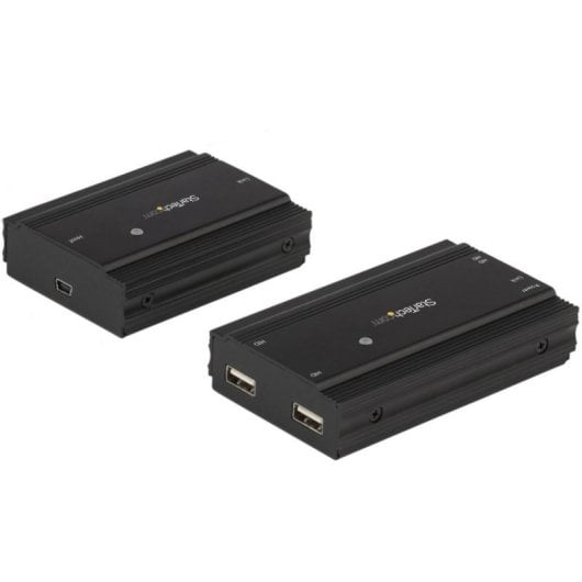 Extensor USB StarTech 4 Puertos USB 2.0 Hasta 100m Cat5e/Cat6 Metálico Alimentación Externa