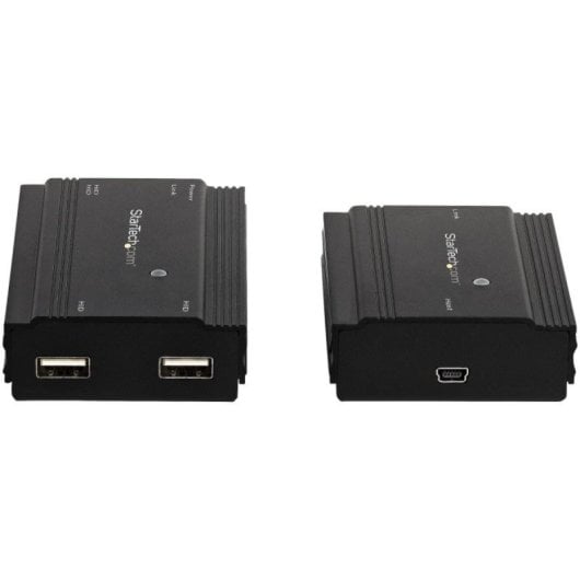 Extensor USB StarTech 4 Puertos USB 2.0 Hasta 100m Cat5e/Cat6 Metálico Alimentación Externa