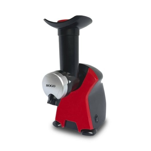 Sogo FDM-SS-5246 fabricante de postres congelados Máquina para elaborar postres congelados 250 W Negro, Rojo