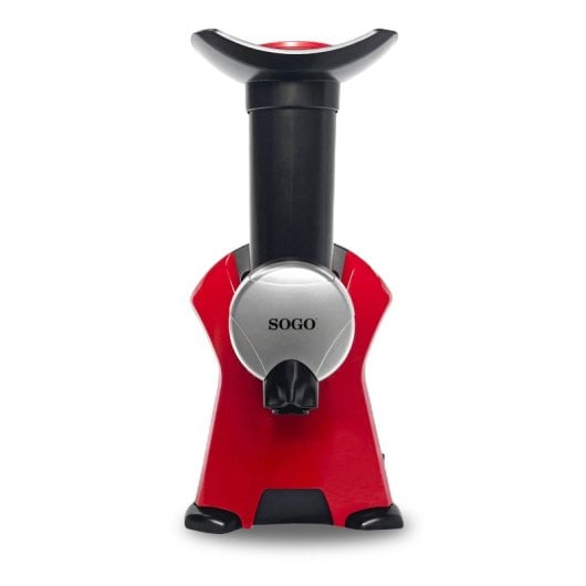 Sogo FDM-SS-5246 fabricante de postres congelados Máquina para elaborar postres congelados 250 W Negro, Rojo
