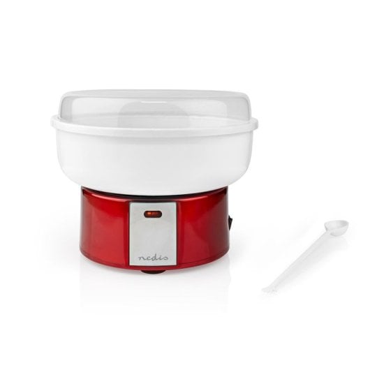 Nedis FCCM100FRD Zuckerwattemaschine Rot, Weiß 500 W