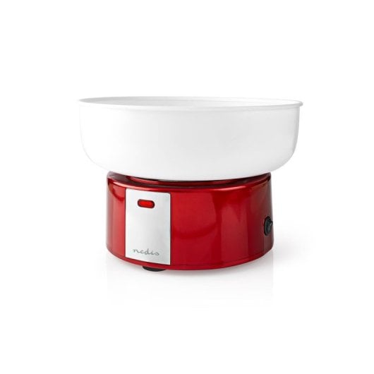 Nedis FCCM100FRD Zuckerwattemaschine Rot, Weiß 500 W