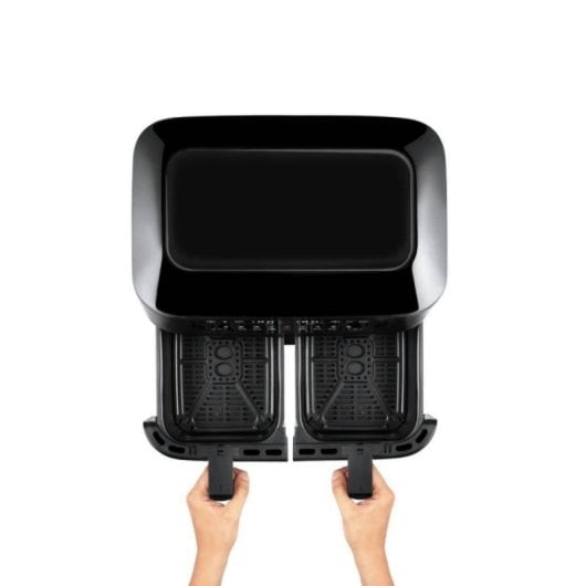 Freidora de aire caliente Flama 698FL 8L Doble 3040W LED Negro 9 Programas Touch